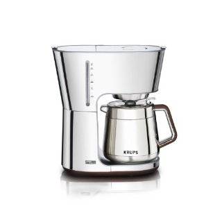   10 European Cup Thermal Carafe Coffee Maker, Stainless Steel