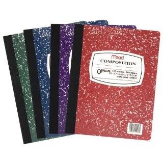  Norcom Composition Notebook, 100 Sheets, Wide Ruled, 9 3/4 