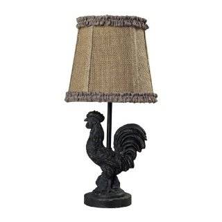  French Country Rooster Table Lamp