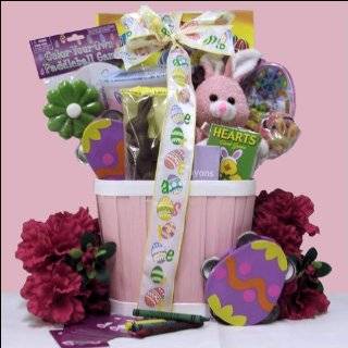 Hoppin Easter Fun Girls Child Easter Basket Ages 3 to 5 Years Old
