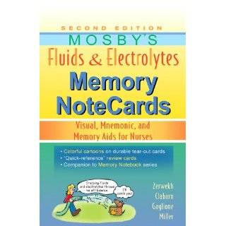  Mosbys OB/Peds & Womens Health Memory Notecards Visual 