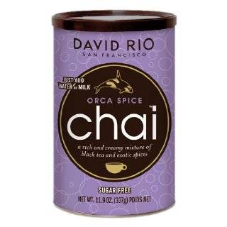 David Rio Sugar Free Orca Spice Chai Tea Mix   11.9 oz. Canister