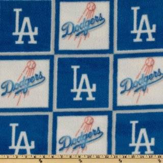  Los Angeles Dodgers Fleece Blanket (Measures Approximately 