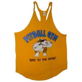  P321 Pitbull Gym Mens Tank Top Barbell logo Clothing
