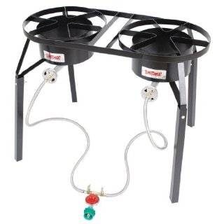  Bayou Classic TB650 Triple Burner Outdoor Patio Stove with 