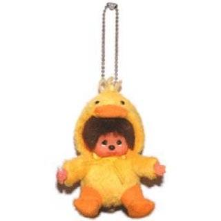 Monchhichi Animal Costume Keychain Duck