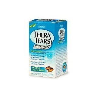  Thera Tears Nutrition, 1200mg Omega 3 Supplement Capsules 