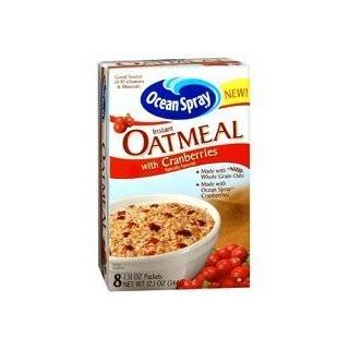 Ocean Spray Instant Oatmeal with Cranberries