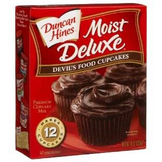 Duncan Hines Cupcake Mix Moist Deluxe Premium Confetti   12 Pack