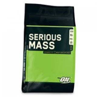  Serious Mass   Weight Gain Formula   Vanilla   12 lb Bag 