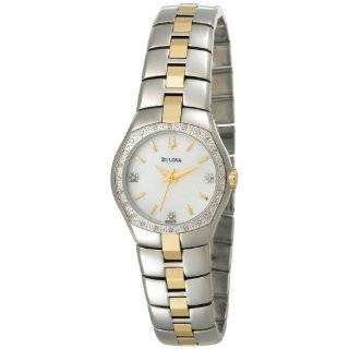  Bulova Diamonds Womens Quartz Watch 98R82 Dress Watches