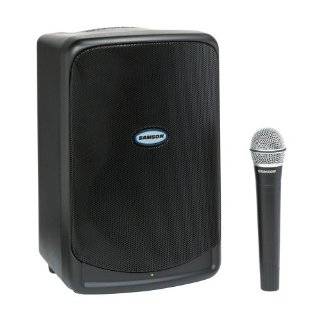   PA Systemwith Wireless Handheld Microphone and iPod Dock, 40 Watts