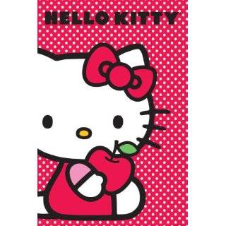 Hello Kitty Apple, Cartoon Poster Print, 24 by 36 Inch