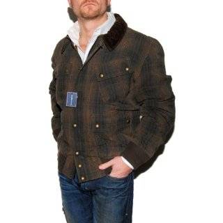 Polo Ralph Lauren Mens Oil Hunting Vintage Jacket Brown Green Plaid XL