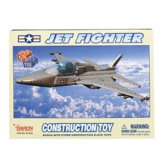 Jet Fighter 140 Piece Construction Toy with Action Figure