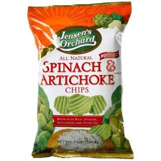 Jensens Orchard Veggie Chips, Dipping Style Chips, 2 Ounce Bag (Pack 