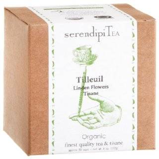 SerendipiTea Tilleuil, Linden Flowers & Tisane Tea, 2 Ounce Boxes 