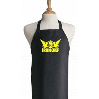  Black Embroidered Apron Top Chef Clothing