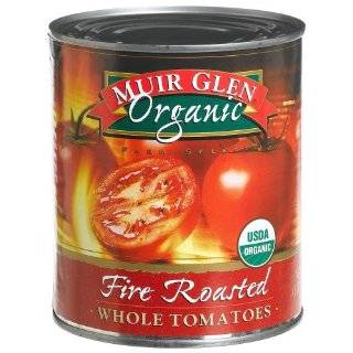 Muir Glen Organic Fire Roasted Whole Tomatoes, 28 Ounce Cans (Pack of 