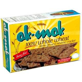  Ak Mak Stone Ground Sesame Cracker    4.15 oz Health 