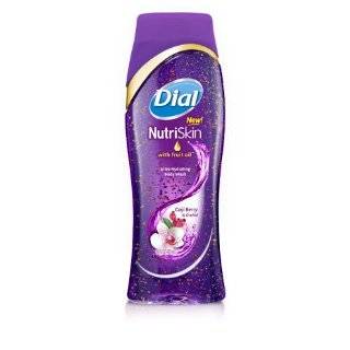 Dial Nutriskin Body Wash, Cherry Seed Oil and Mint, 16 Ounce (Pack of 