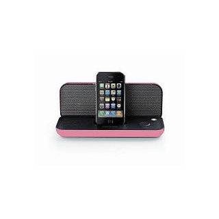 Memorex Pureplay Portable Speaker Dock for Ipod Iphone Pink
