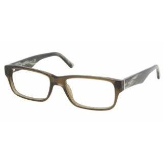 Prada Mens 16m Gloss Black Frame Plastic Eyeglasses, 55mm
