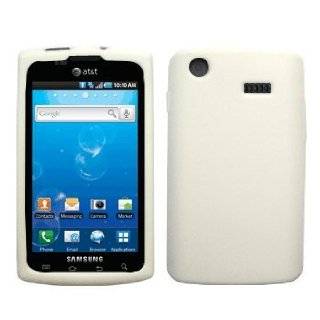 White Silicone Case / Skin / Cover for Samsung Captivate SGH I897