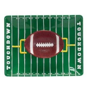 Ceramic Football Field Chip and Dip Set 