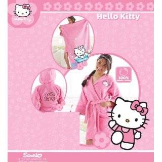 Hello Kitty Pink Bath Robe and Towel